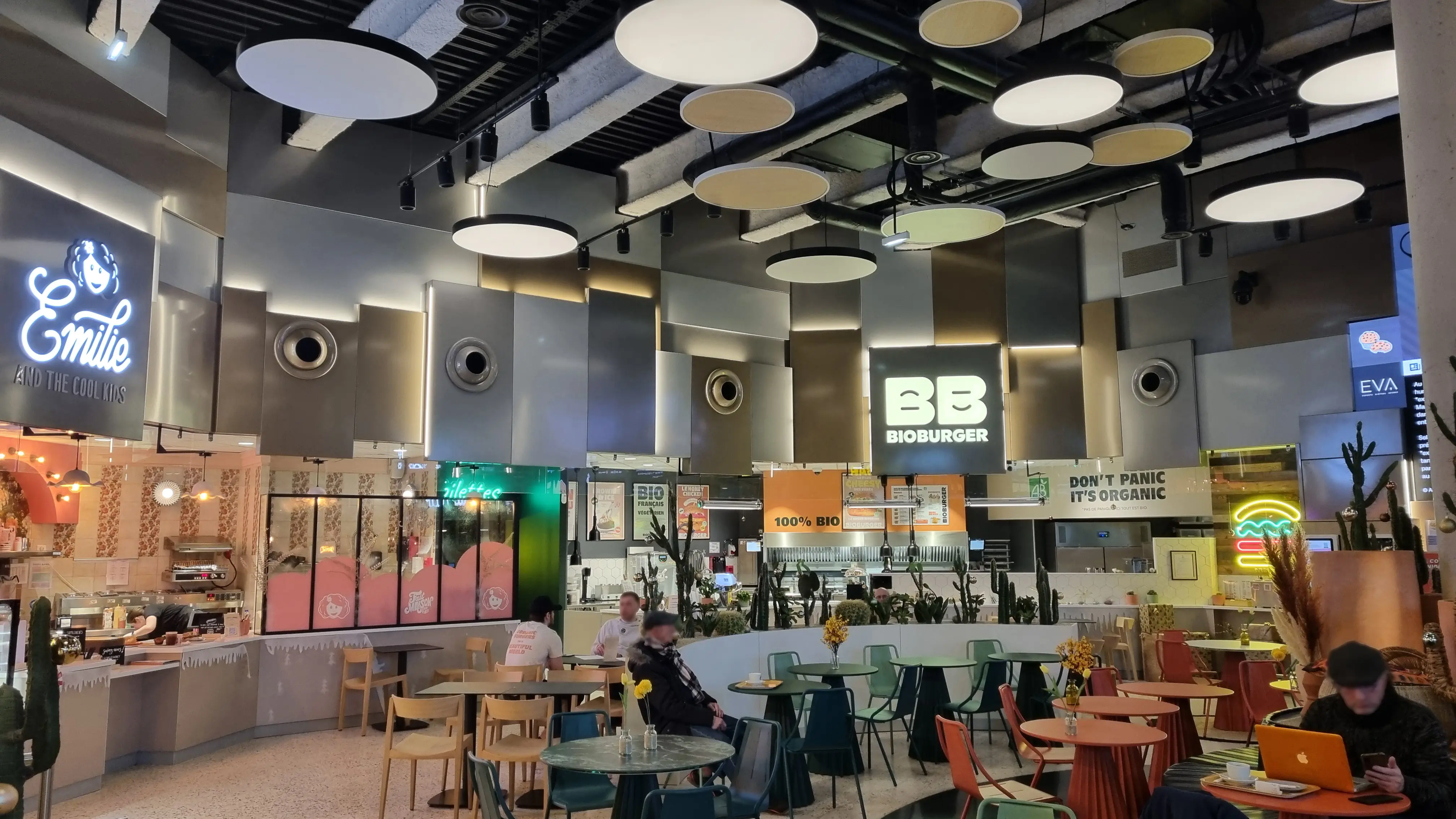 Réalisation d'un chantier dans le centre commercial Le Palais à Nancy